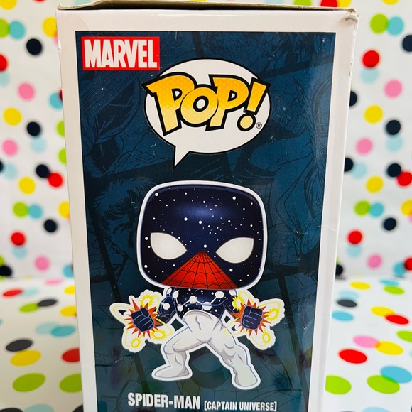 Funko Pop Marvel Spider-man (captain Universe) 614 Ent. Earth - Picture 2 of 5